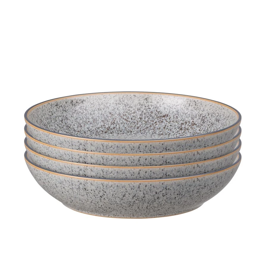 Denby - Studio Grey 4 Piece Pasta Bowl Set 3 Denby - Studio Grey 4 Piece Pasta Bowl Set