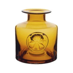 Flower Bottles - Clematis/Amber -Home Charm Store Flower Bottle Clematis