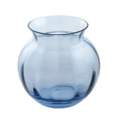 Florabundance Colours Ink Blue Anemone Vase -Home Charm Store anemone ink blue empty 1