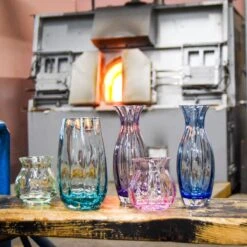 Artisan Round Teal Vase -Home Charm Store artisan group 02 8 1