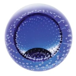 Personalised Blue Paperweight -Home Charm Store blank blue paperweight 1