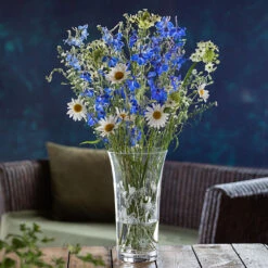 Bloom Flared Vase Bees & Rudbeckia -Home Charm Store bloom bees square