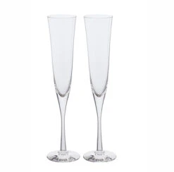 Prosecco Flute, Set Of 2 -Home Charm Store celeb flute empty 1