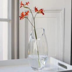 Curve Tall Vase -Home Charm Store curve square 2