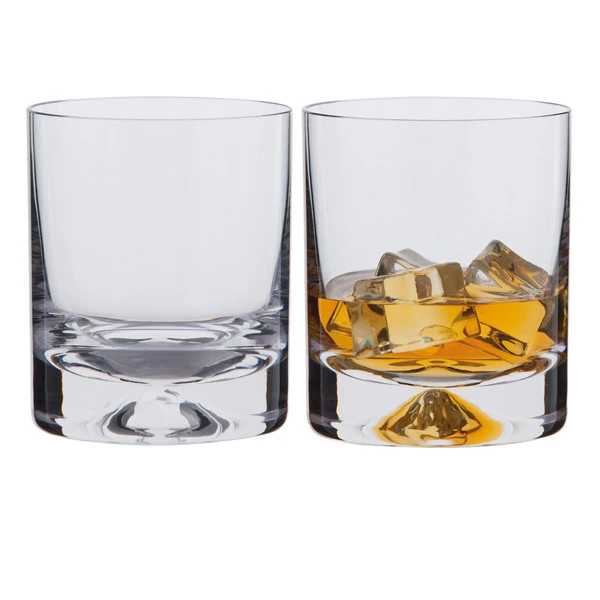Dimple Old Fashioned Whisky Glass, Set Of 2 4 Dimple Old Fashioned Whisky Glass, Set Of 2 - Image 2