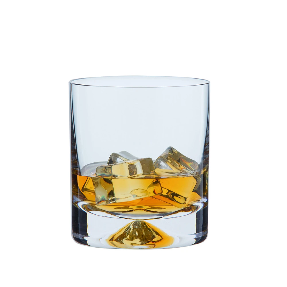 Dimple Old Fashioned Whisky Glass, Set Of 2 3 Dimple Old Fashioned Whisky Glass, Set Of 2