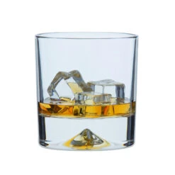Dimple Double Old Fashioned Whisky Glass, Set Of 2 -Home Charm Store dimple tu10 5 dof liquid co lr 2 1