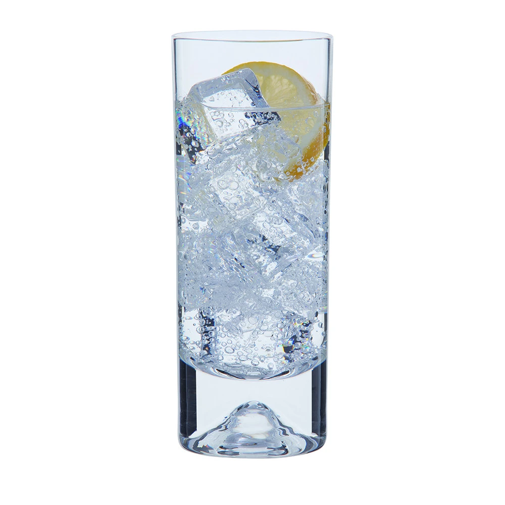 Dimple Highball Glass, Set Of 2 5 Dimple Highball Glass, Set Of 2 - Image 3