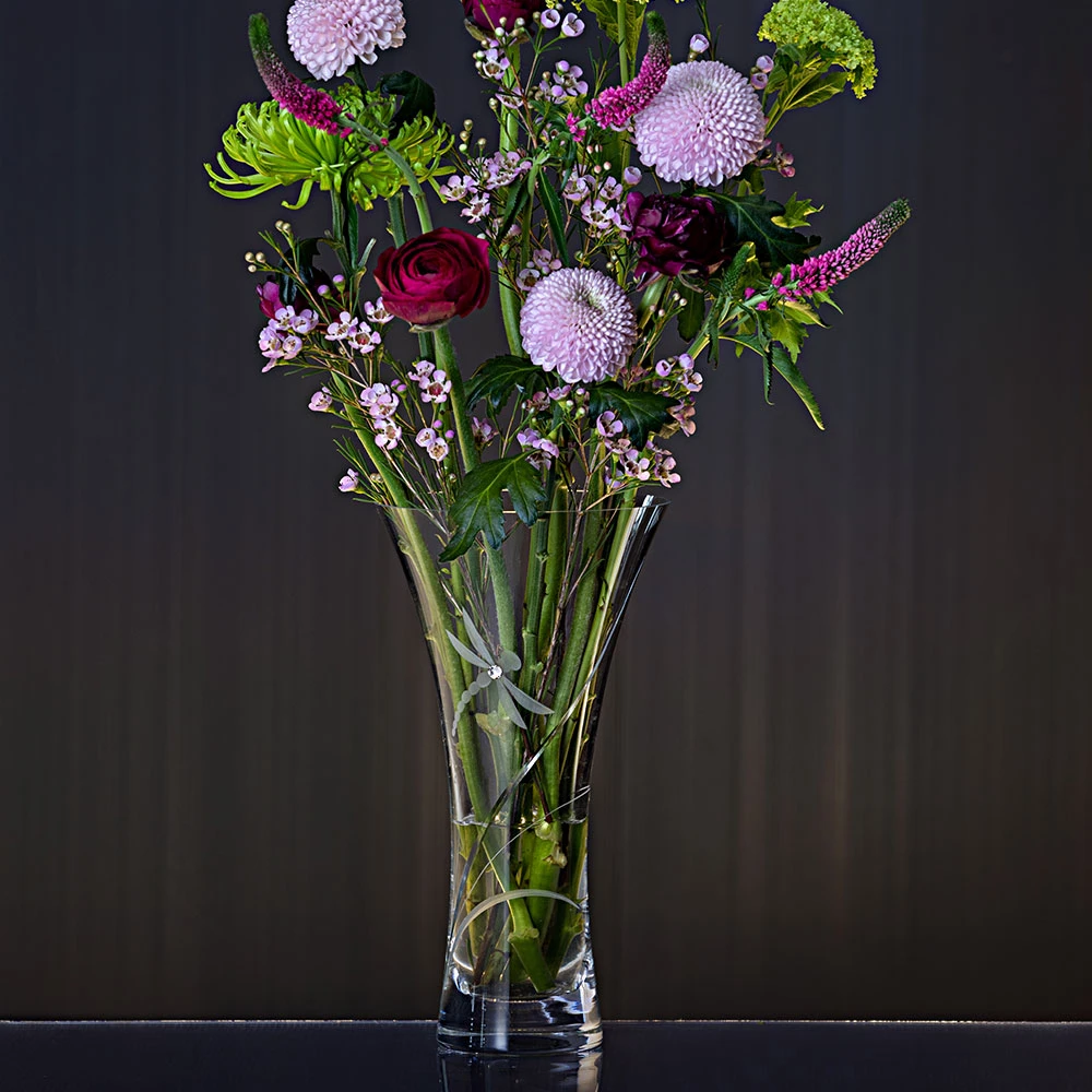 Large Dragonfly Glitz Vase 5 Large Dragonfly Glitz Vase - Image 3