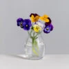Florabundance Pansy Vase -Home Charm Store florabundance pansy square