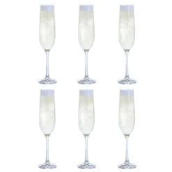 Wine & Dine Champagne Flute, Set Of 6