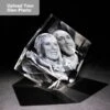 Medium Laser Photo Gift Block - Diamond (Free Text Engraving Available) -Home Charm Store laser diamond2 2