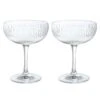 Limelight - Mitre Champagne Saucer, Set Of 2 -Home Charm Store llm3474 3 p limelight cutout mitre coupe empty co