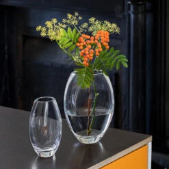 Opus Small Oval Vase -Home Charm Store opus square 1