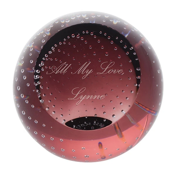 Heather/Brown Blank Paperweight 3 Heather/Brown Blank Paperweight