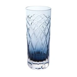 Home Charm Store 20 Harris Ink Blue Highball Glass