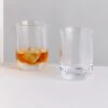 The Rumbler Glass, Set Of 2 - The Speciality Rum Glass -Home Charm Store rum tumblers new gen pair square