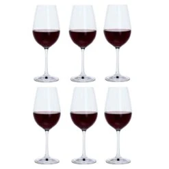 Wine & Dine Red Wine, Set Of 6