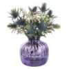 Cushion Small Vase Amethyst -Home Charm Store small amethyst flowers 2 1