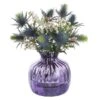 Cushion Small Vase Amethyst -Home Charm Store small amethyst flowers 2
