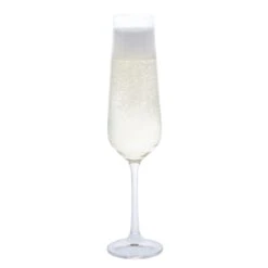 Cheers! Champagne Flute, Set Of 4 -Home Charm Store st3286 4 4pk cheers flute full bubbles co lr 1