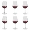 Select Red Wine Glass, Set Of 6 -Home Charm Store st3464 3 6pk select red wine liquid co 6