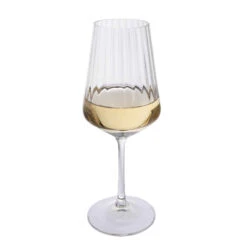 Cheers! Optic White Wine, Set Of 4 -Home Charm Store st3599 2 o 4pk full