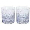 Swish Double Old Fashioned Whisky Glass, Set Of 2 -Home Charm Store swish pair