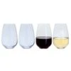 Cheers! Stemless Wine Glass, Set Of 4 1 Cheers! Stemless Wine Glass, Set Of 4 -Home Charm Store tu3286 9 4pk 1