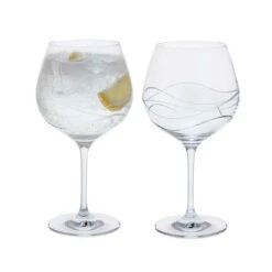 Twilight Gin & Tonic Copa, Set Of 2