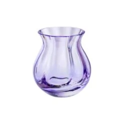 Artisan Round Violet Vase