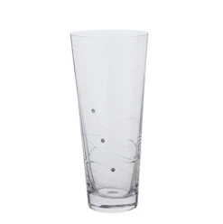 Medium Conical Vase - Glitz -Home Charm Store va2666