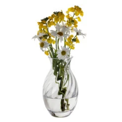 Ripple Oval Vase -Home Charm Store va2967 r ripple oval vase 1 lr