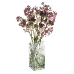 Marguerite Tall Vase Olive Green -Home Charm Store va3424 grn marguerite olive tall co 2