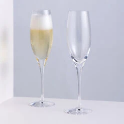 Wine Master Flute Champagne Glass, Set Of 2