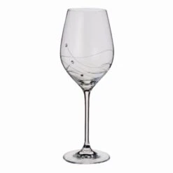 Glitz Single Wine Glass -Home Charm Store wine 6 1
