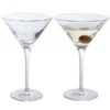 Wine & Bar Martini Glass, Set Of 2 -Home Charm Store wine bar martini