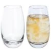 Whisky Mixer Glass, Set Of 2 2 Whisky Mixer Glass, Set Of 2 -Home Charm Store wy3350 4 p whisky mixer pair co 2 sml